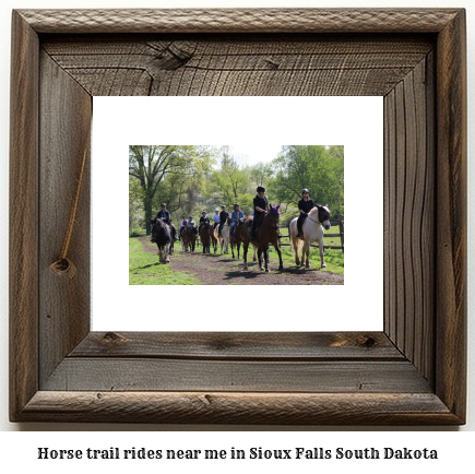 horse trail rides near me in Sioux Falls, South Dakota